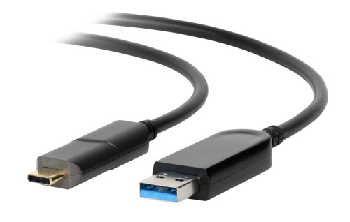 USB 3.0 Plenum Rated Cable - Ends Faded