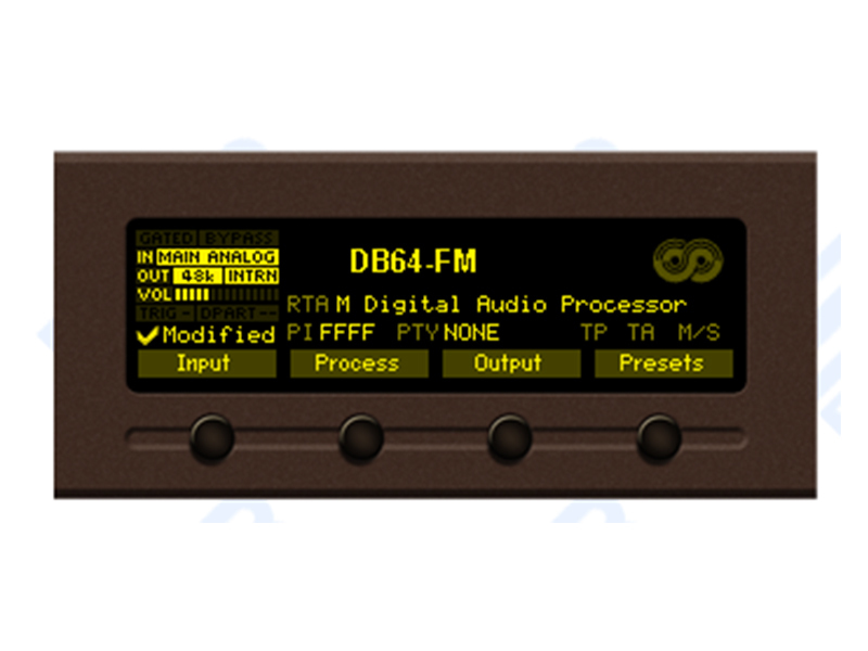 B-64FM　4バンドオーディオプロセッサー