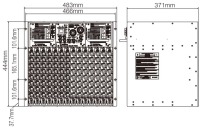 SD-Rack寸法図