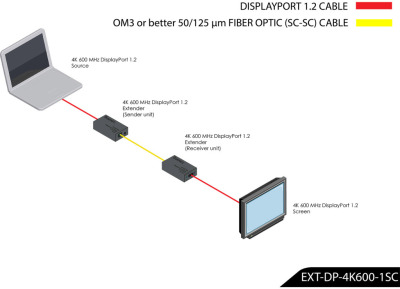 EXT-DP-4K600-1SC