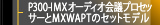 P300-IMXオーディオ会議プロセッサーとMXWAPTのセットモデル