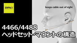 ヘッドセット・マイク【CORE 4466/4488】の構造