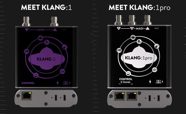 メーカーサイトにて新製品「KLANG:1」「KLANG:1pro」を発表