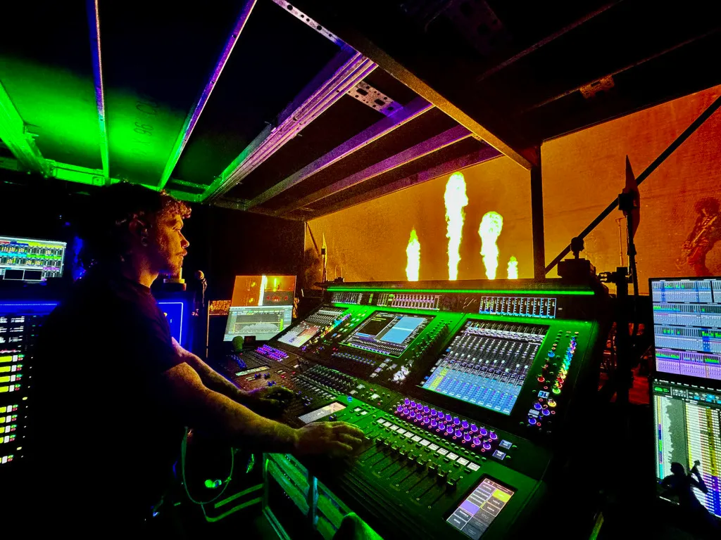 Lenny Kravitzの「Blue Electric Light」ツアーで DiGiCoと『It's Just Another Fine Day』を共演 - DiGiCo