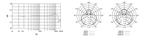 BETA 181/Sの周波数/指向特性