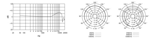 BETA 181/Oの周波数/指向特性