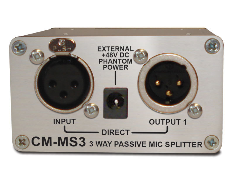 CM-MS3　マイク・ラインパッシブ分配器