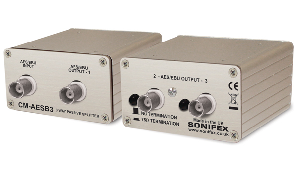 CM-AESB3/AES音声分配器/BNCコネクタタイプ